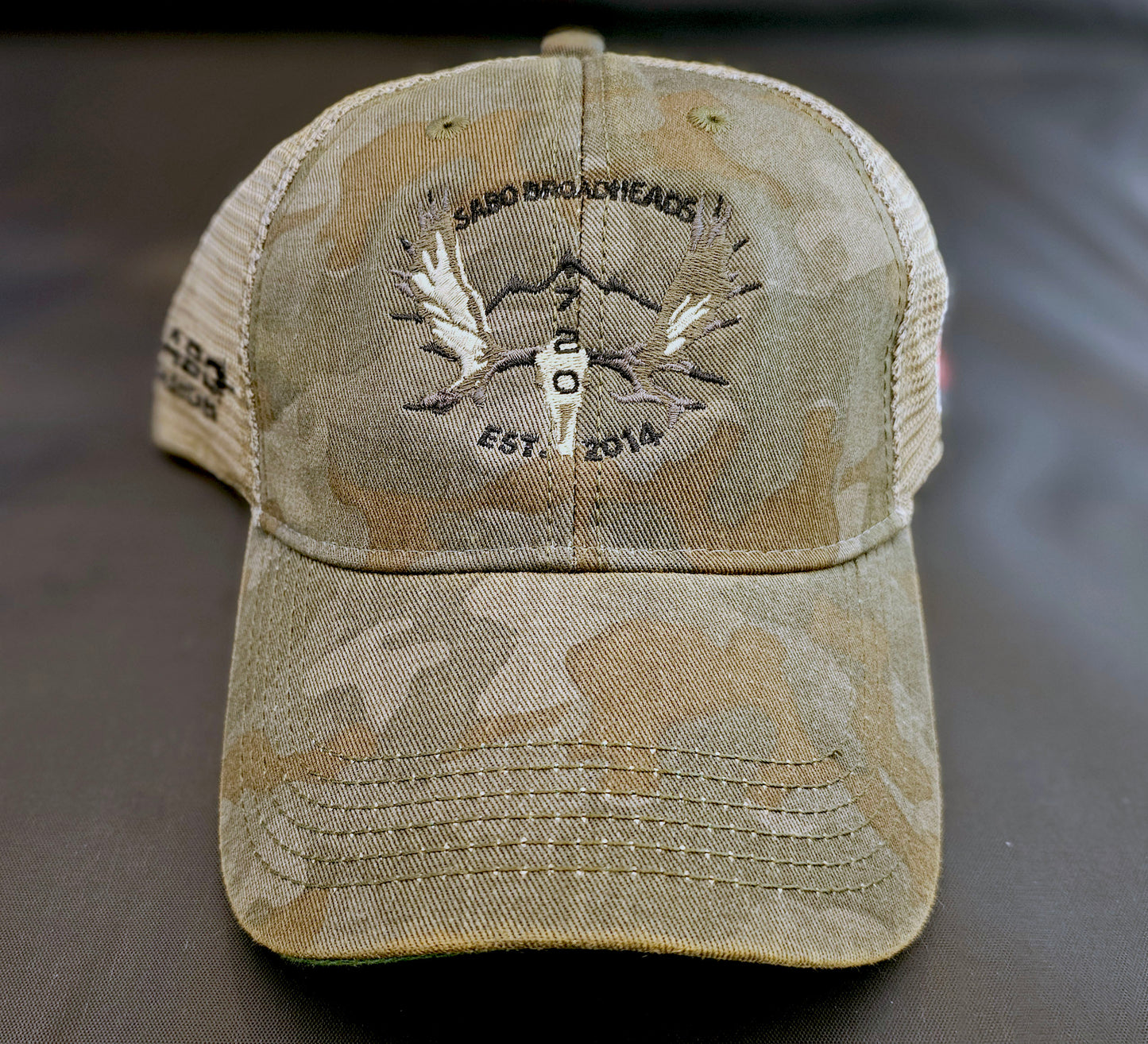 Hat Green and tan Camo